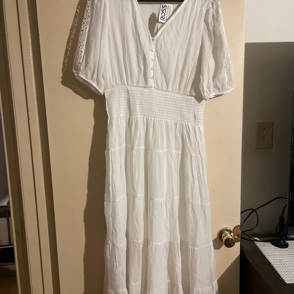 BNWT white J Gee dress size XL